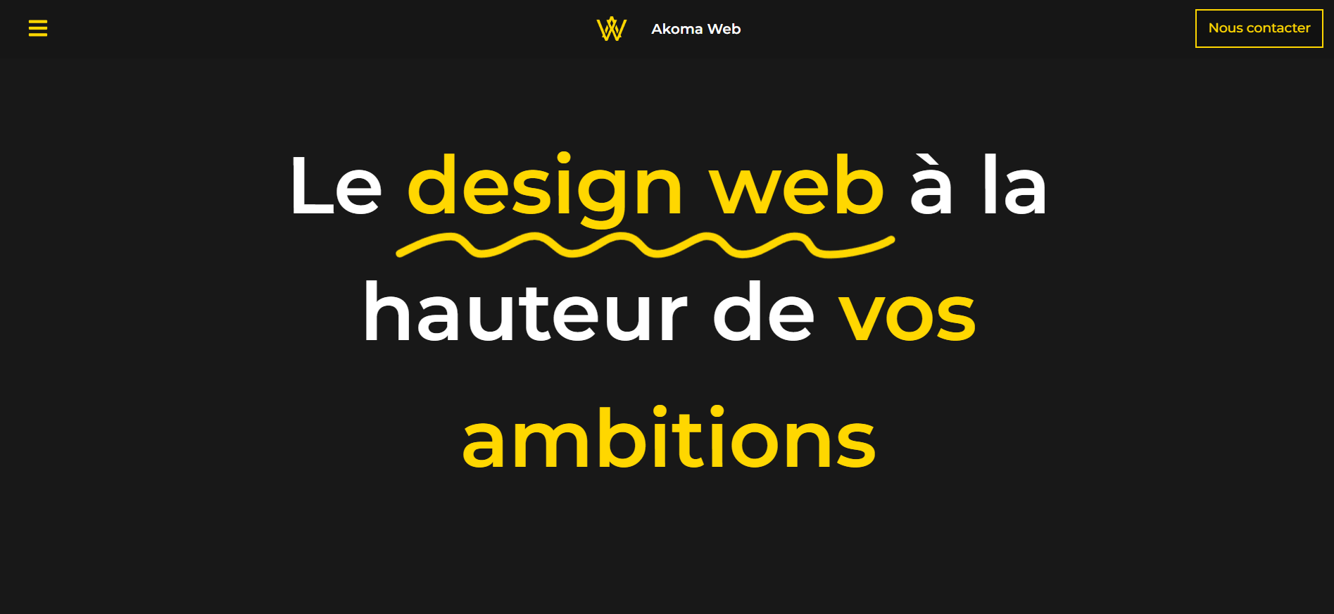 site akoma agence web